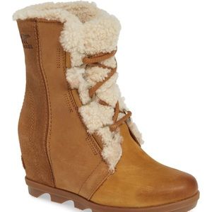 SOREL Wedges Camel Brown